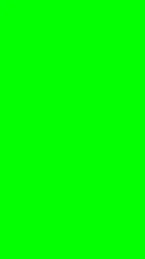 Green Screen app displaying bright green chroma key background for video editing and special effects